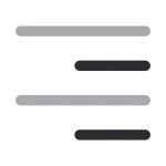 Textalign Right SVG Icon